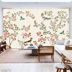 Tranh hoa dán tường