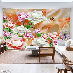 Tranh giả ngọc hoa mẫu đơn