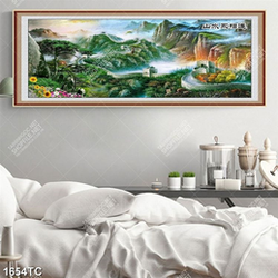 Tranh sơn dầu phong cảnh vạn lý trường thành