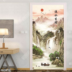 Tranh thác nước phong thủy