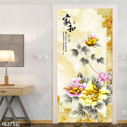 Tranh hoa mẫu đơn tài lộc