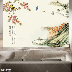 Tranh phong cảnh màu thu