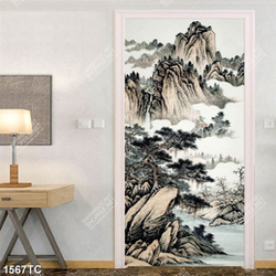 Tranh thuỷ mặc in kính chất lượng cao