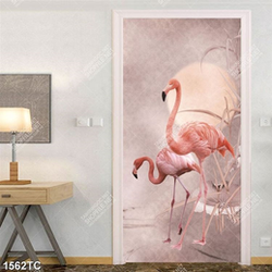 Tranh hồng hạc in canvas đẹp