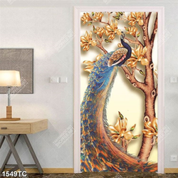 Tranh chim công và hoa mộc lan