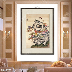 Tranh hoa mẫu đơn