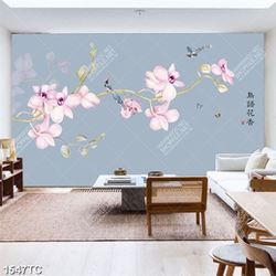 Tranh hoa lan hồ điệp