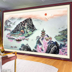 Tranh thủy mặc có khung