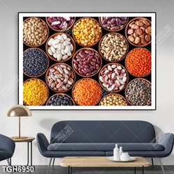 Tranh ghép các loại đậu