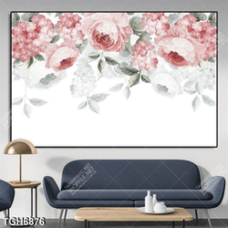 Tranh ghép hoa in canvas đẹp