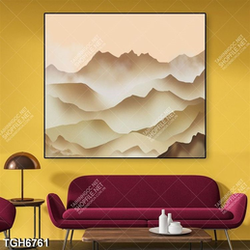 Tranh núi nghệ thuật