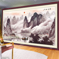 Tranh thủy mặc in chất lượng cao