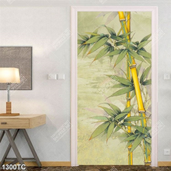 Tranh sơn dầu cây trúc