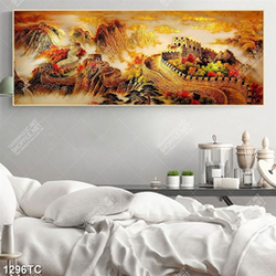 Tranh sơn dầu vạn lý trường thành