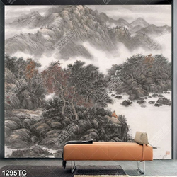 Tranh thủy mặc in đẹp