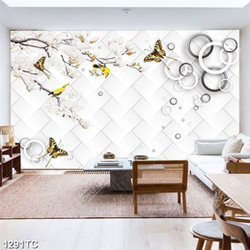 Tranh hoa mộc lan và chim