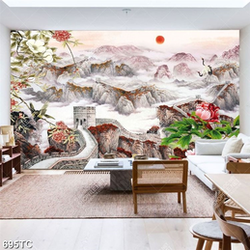 Tranh sơn dầu vạn lý trường thành