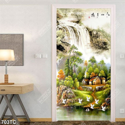 Tranh sơn dầu thác nước chất lượng cao