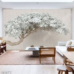 Tranh cây nghê thuật in canvas đẹp