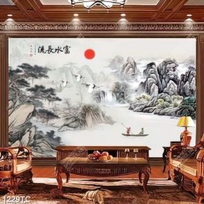 Tranh thư pháp thủy mặc