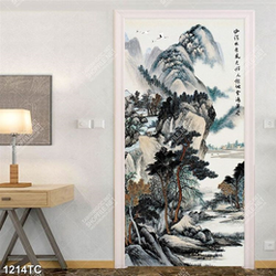 Tranh thủy mặc in treo tường đẹp