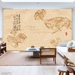 Tranh bàn tay Phật cầm hoa