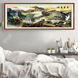 Tranh sơn dầu vạn lý trường thành