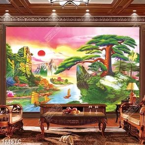 Tranh sơn dầu thuận buồm xuôi gió