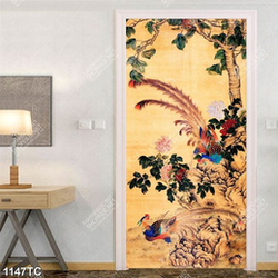 Tranh sơn dầu in kính đẹp