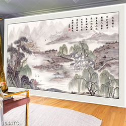 Tranh thủy mặc thư pháp