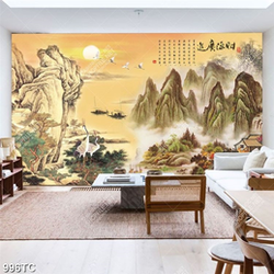 Tranh thư pháp thủy mặc chất lượng cao