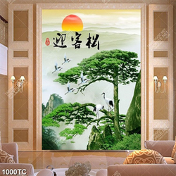 Tranh phong thủy thư pháp đẹp