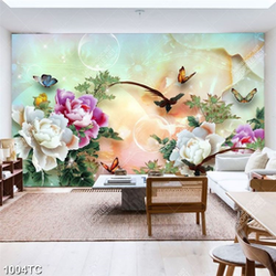 Tranh giả ngọc hoa mẫu đơn đẹp