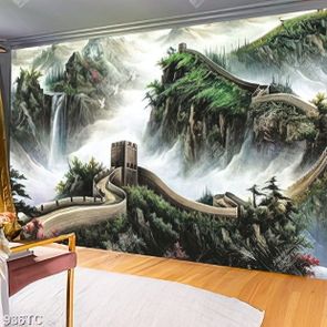 Tranh sơn dầu vạn lý trường thành