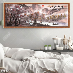 Tranh chim hạc phong thủy đẹp