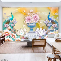 Tranh giả ngọc chim công chất lượng cao