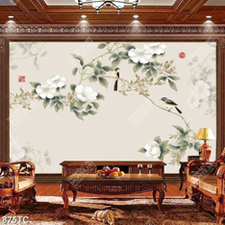 Tranh dán tường hoa đẹp