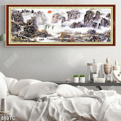 Tranh sơn dầu thủy mặc chất lượng cao