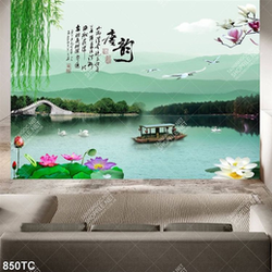 Tranh phong thủy thư pháp chất lượng cao