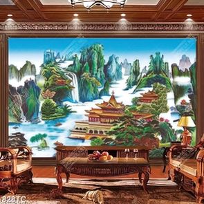 Tranh sơn dầu phong thủy