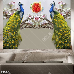 Tranh đôi công mùa xuân