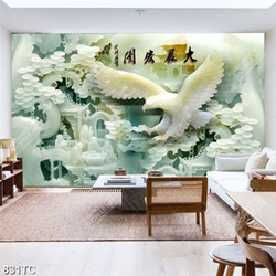 Tranh giả ngọc chim đại bàng