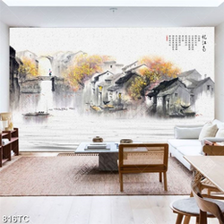 Tranh sơn dầu phố cổ