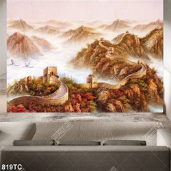 Tranh sơn dầu vạn lý trường thành