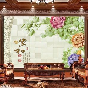 Tranh giả ngọc hoa cúc