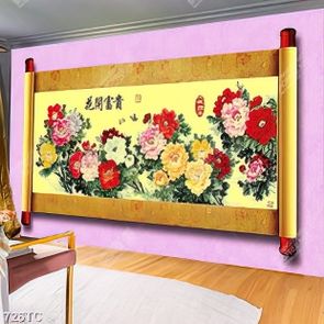 Tranh hoa mẫu đơn đẹp