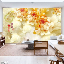 Tranh giả ngọc hoa Cúc đẹp chất lượng cao