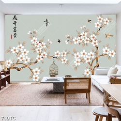 Tranh hoa mai đẹp