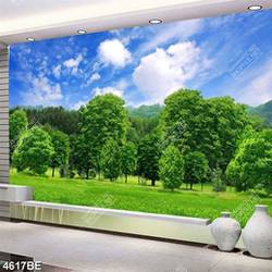 Tranh cánh rừng xanh