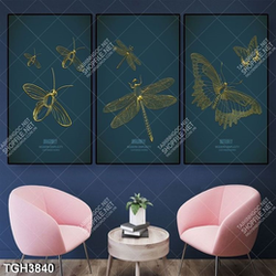 Tranh ghép ong, bướm, chuồn chuồn